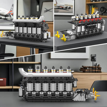 Marine Twin-Prop Diesel Engine | 3221pcs