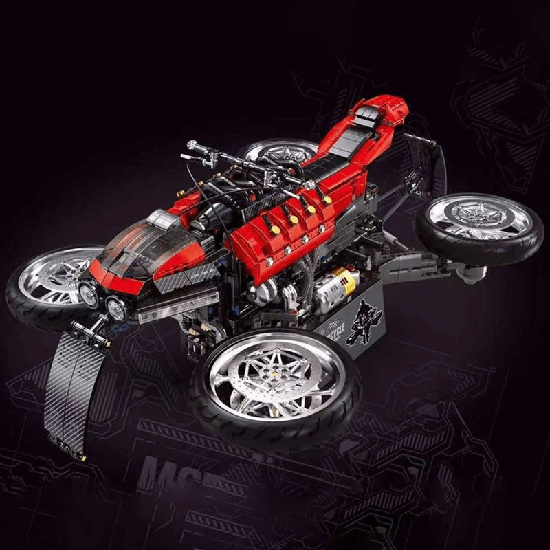 Futuristic Flying Motorcycle | 2223pcs