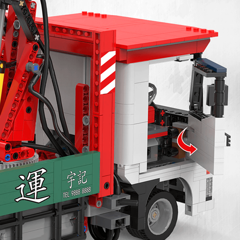 Truck With Crane Remote Control | 1476pcs
