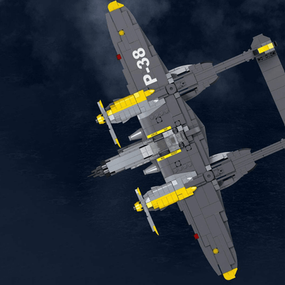 P-38 Lightning Fighter | 936pcs