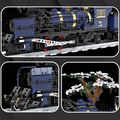 Oriental Steam Train | 1051pcs
