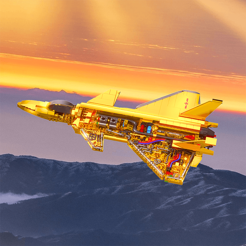 The Ultimate Gold Collector's Edition J-20 1199pcs