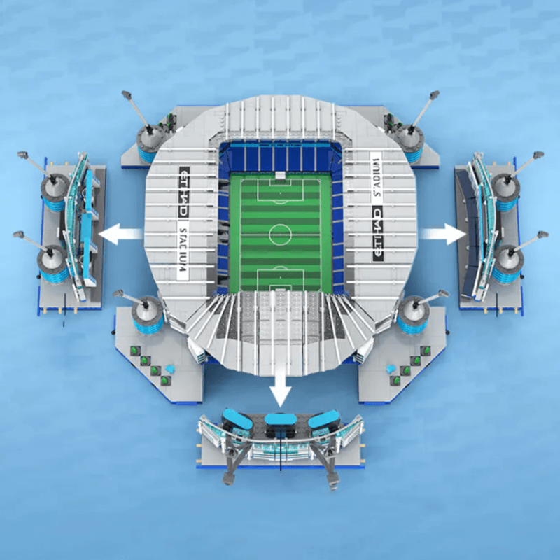 Manchester City Football Club Etihad Stadium | 4472pcs