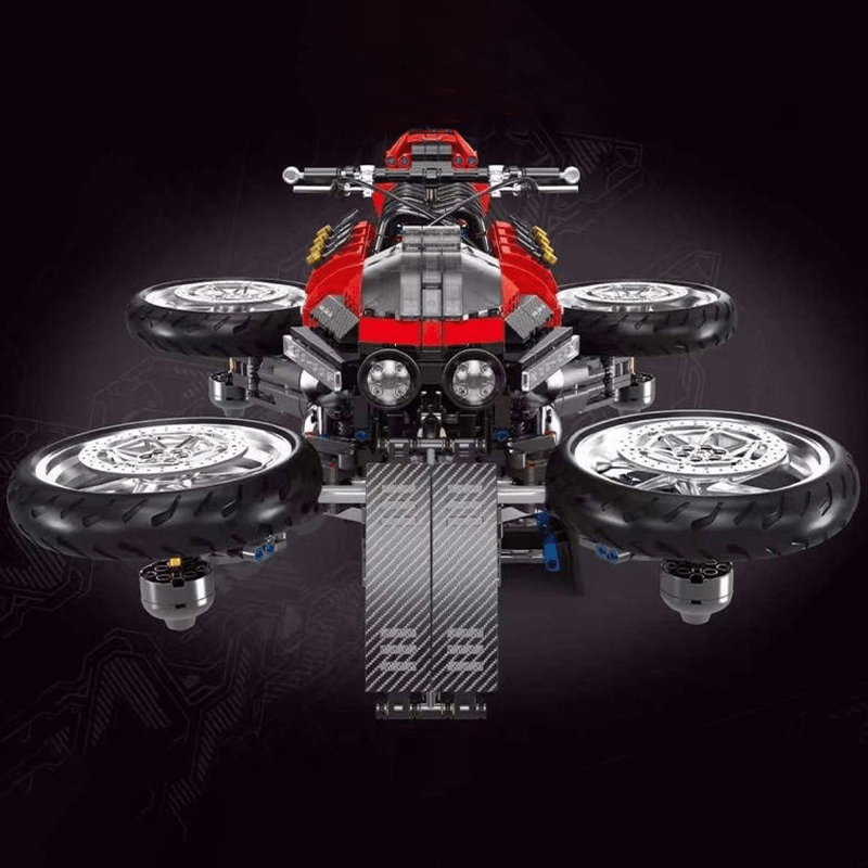 Futuristic Flying Motorcycle | 2223pcs