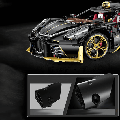 German Cybertuned W16 Hypercar | 4367pcs