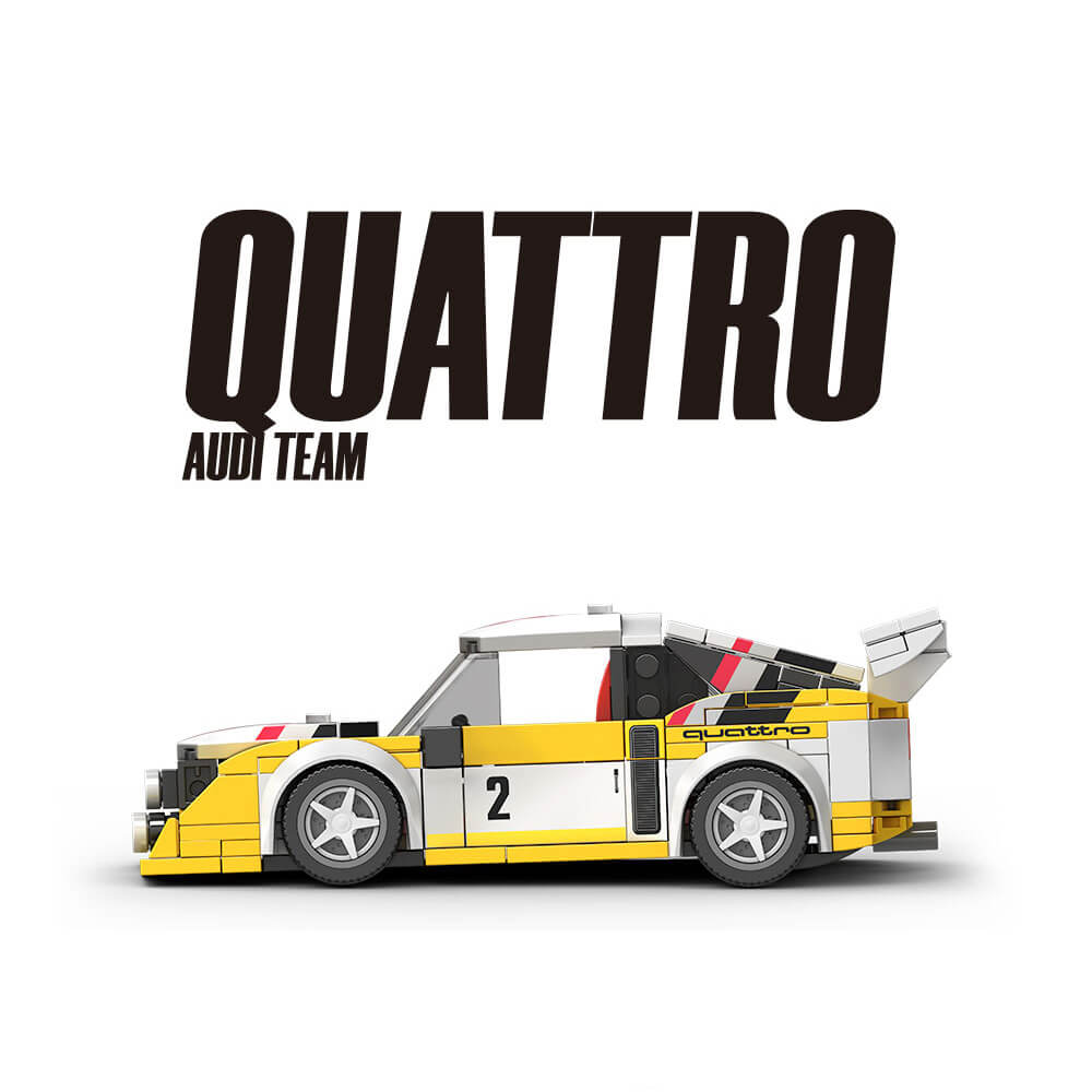 HB Audi WRC Team 1361pcs