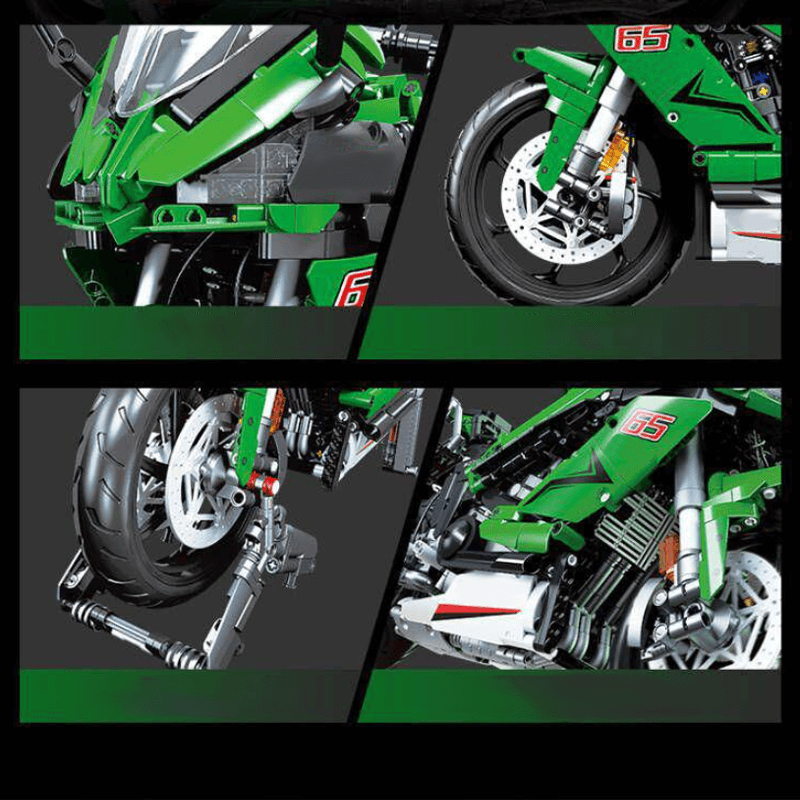 Green Samurai Warrior | 2303pcs