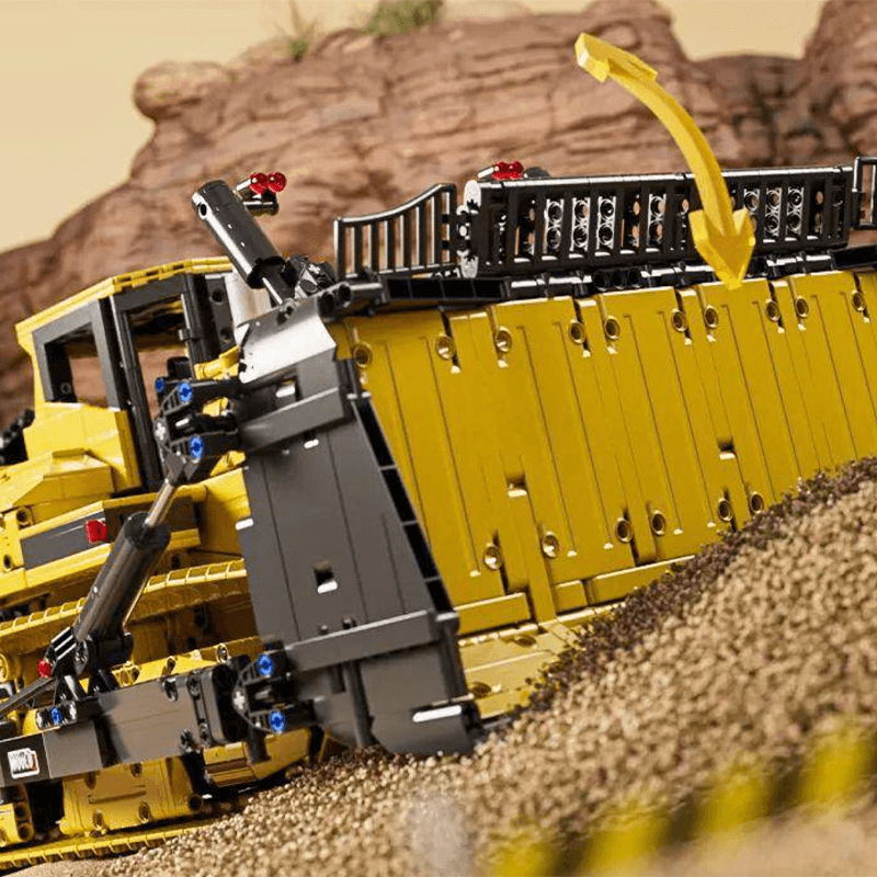 RC Bulldozer - Ultimate Edition | 3567pcs – Motor Builds