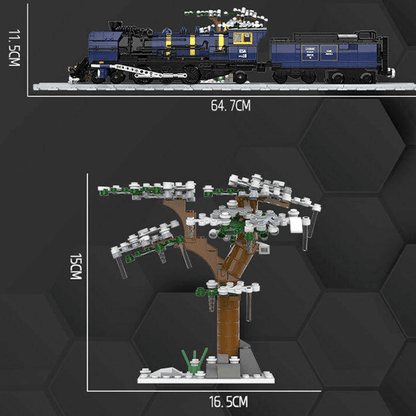 Oriental Steam Train | 1051pcs