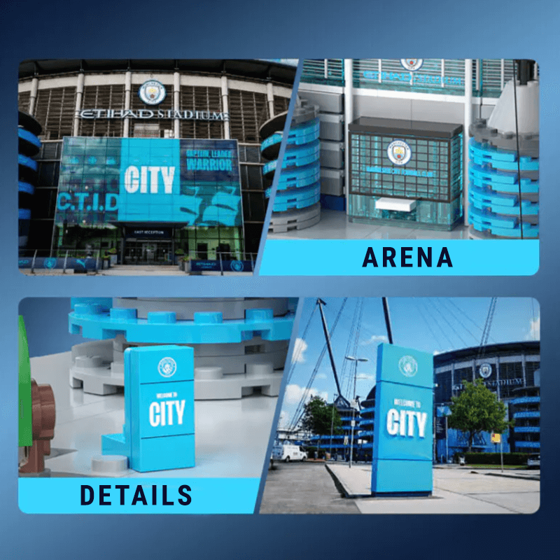 Manchester City Football Club Etihad Stadium | 4472pcs
