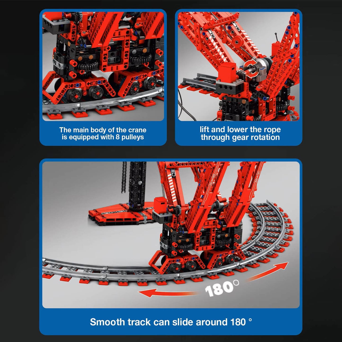 World's Most Powerful Land Crane | 1195pcs