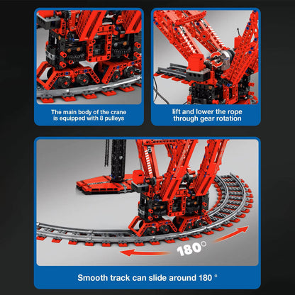 World's Most Powerful Land Crane | 1195pcs