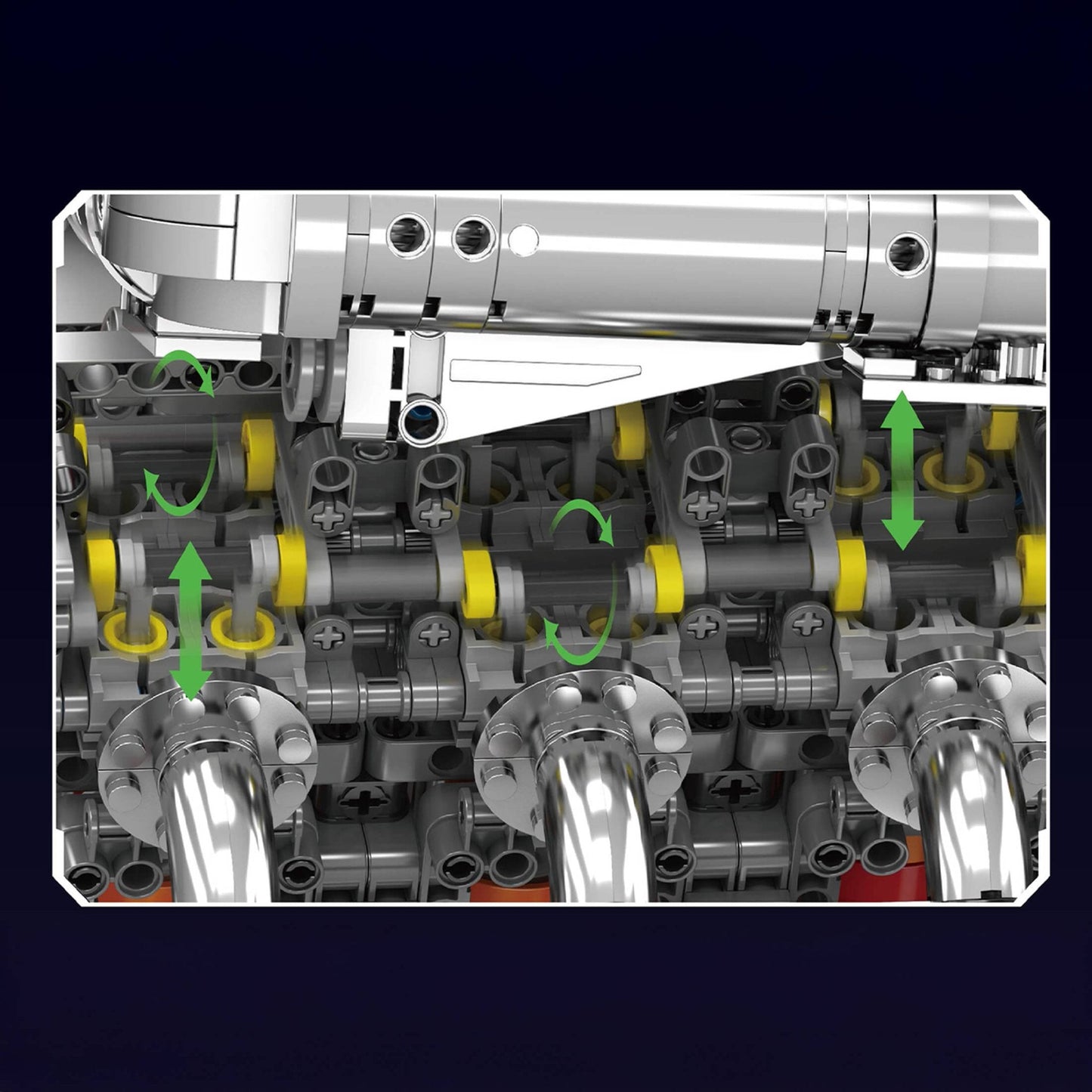 5.5L AMG V8 Engine & Gearbox | 2898pcs
