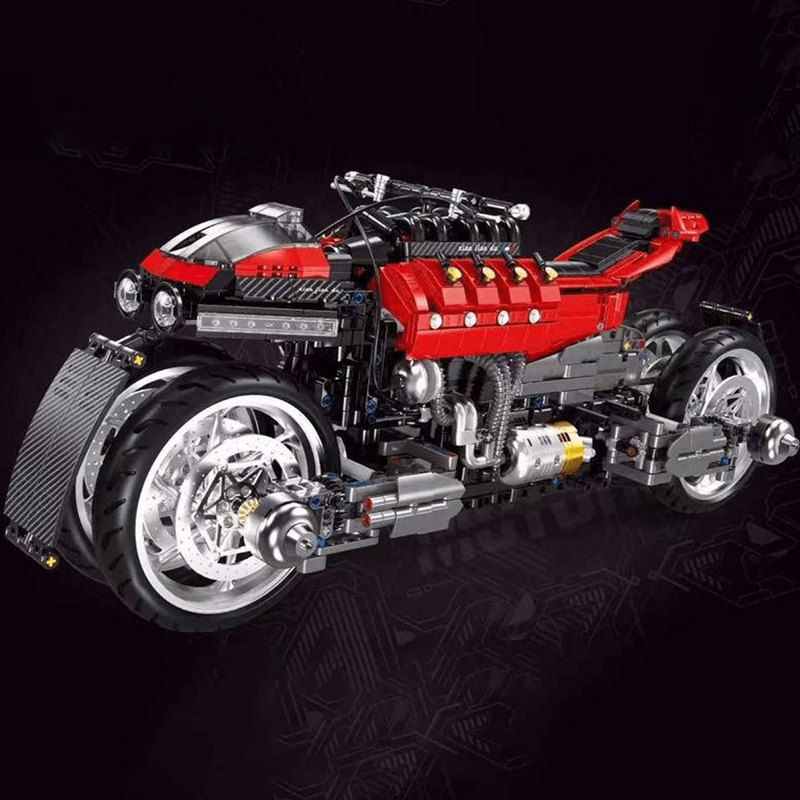 Futuristic Flying Motorcycle | 2223pcs