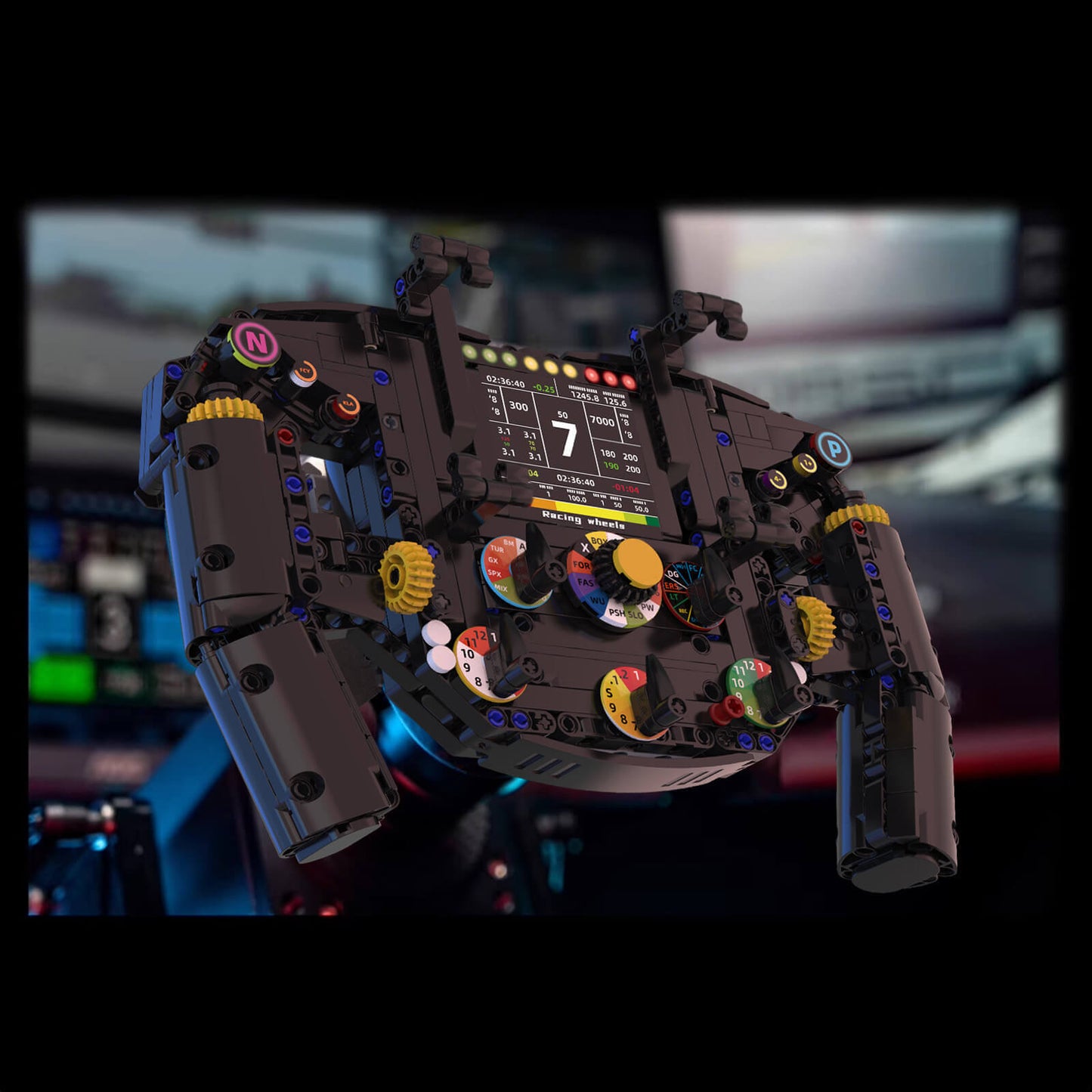 1:1 Grand Prix Steering Wheel 832pcs