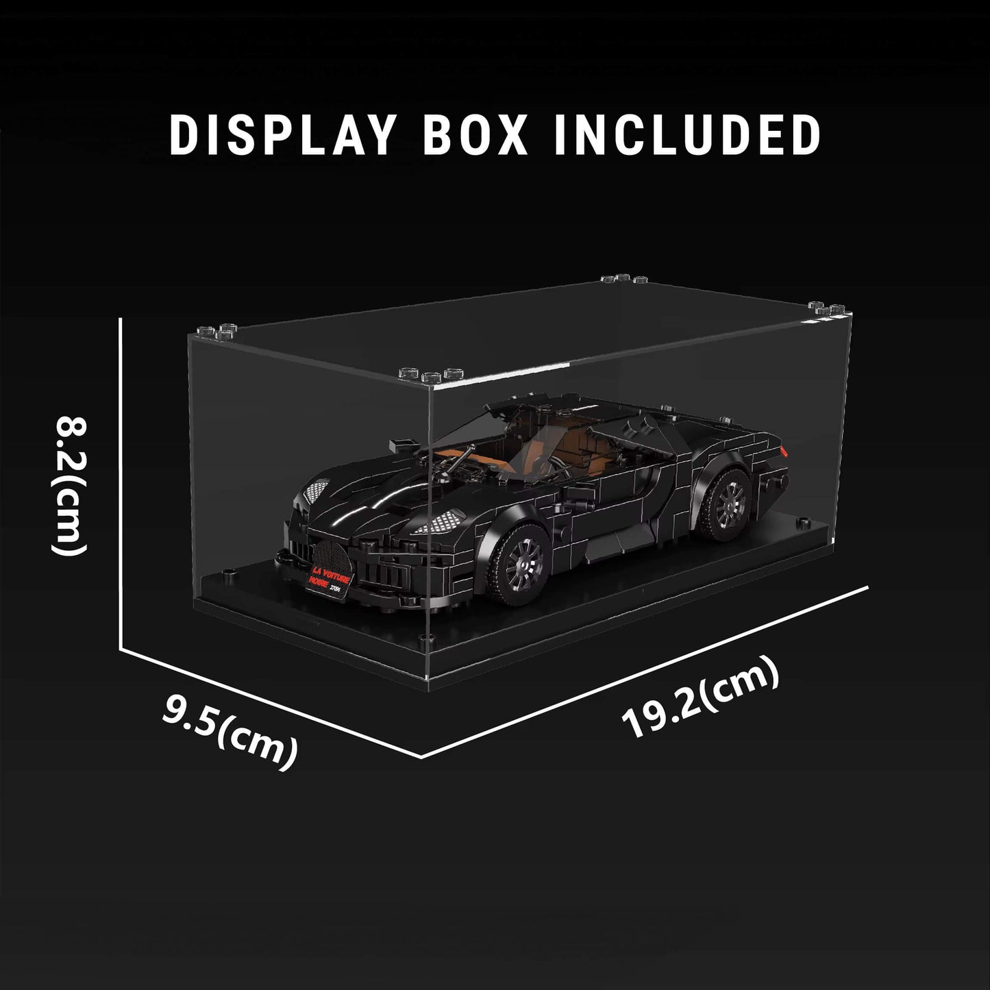 La Voiture Noire Hypercar | 410pcs