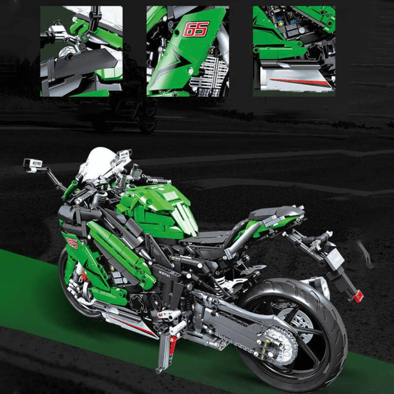 Green Samurai Warrior | 2303pcs