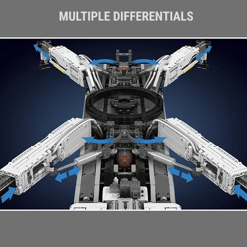 Heavy Duty RC Crane V2 | 8505pcs