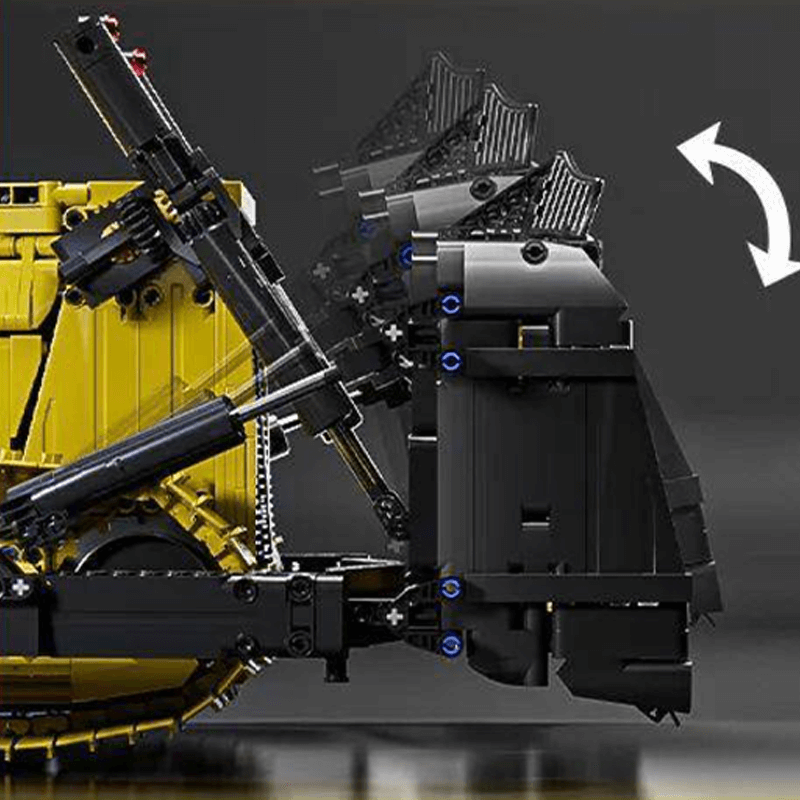 RC Bulldozer - Ultimate Edition | 3567pcs – Motor Builds