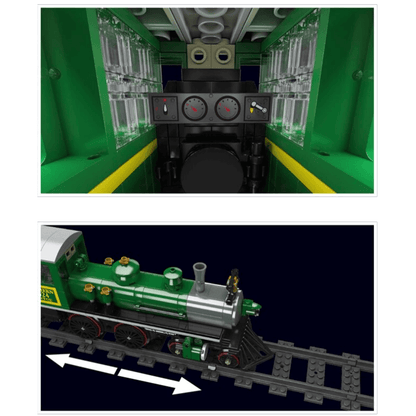 Southern Steam Locomotive Remote Control | 1211pcs