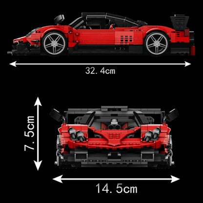 2022 Zonda C12-S Italian Hypercar | 1277pcs