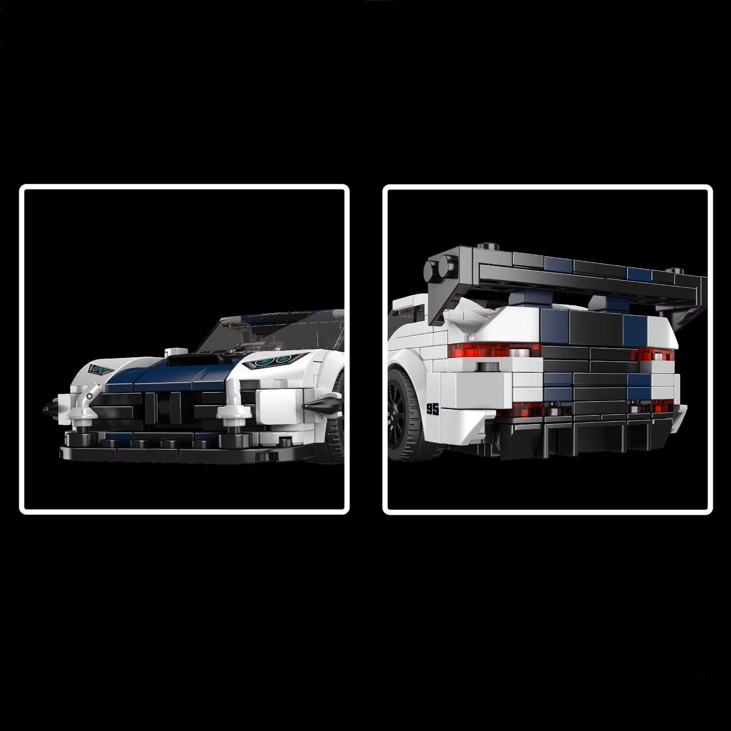 Supercar GTR Safety car | 431pcs