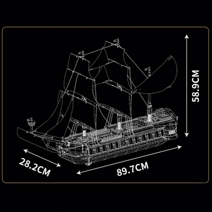 The Ultimate Sailing Ship 3579pcs