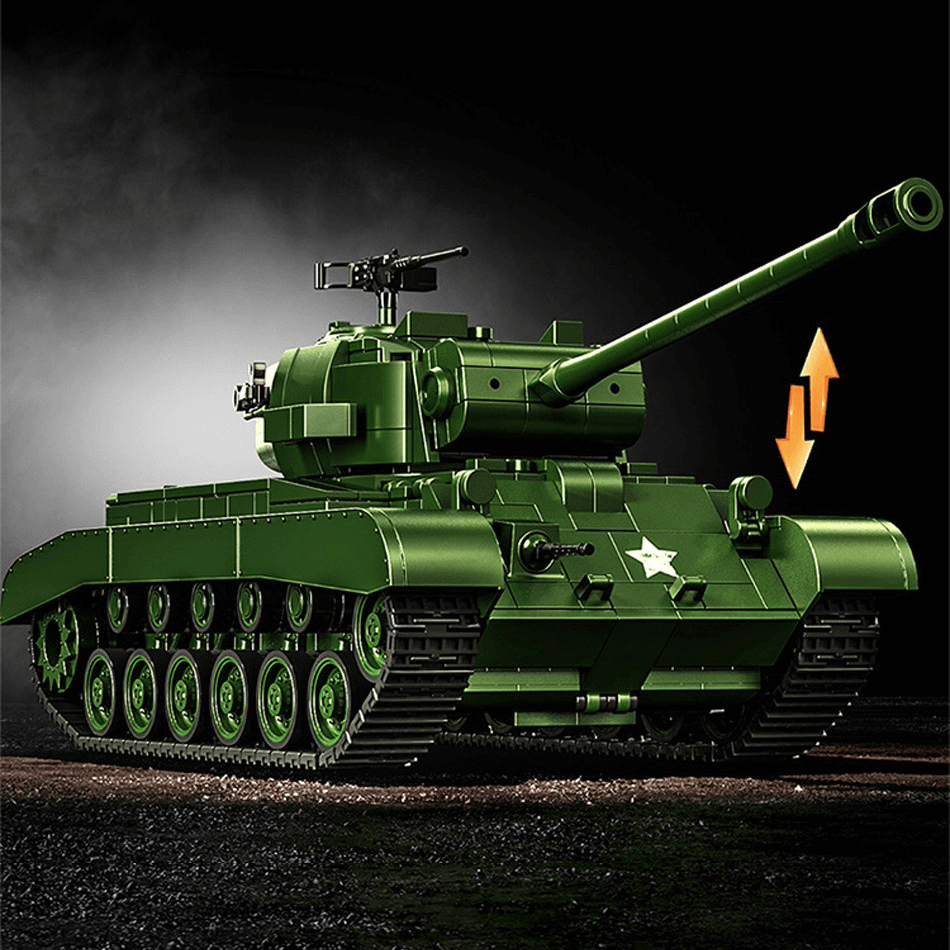 M26 Pershing Heavy Tank | 1702pcs