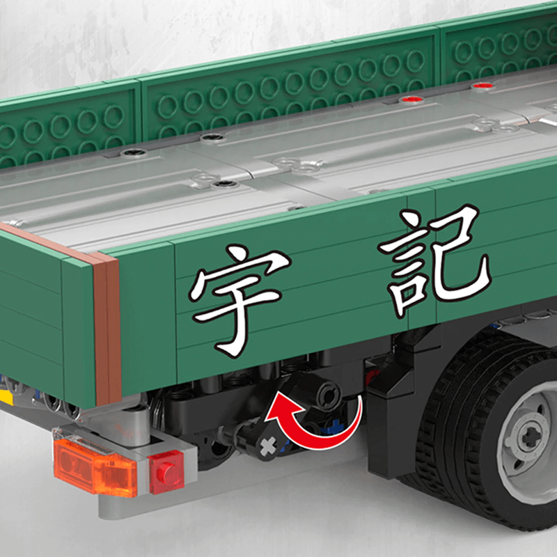 Truck With Crane Remote Control | 1476pcs