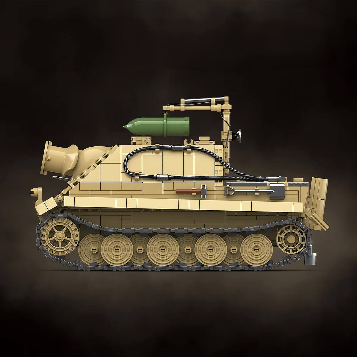 Sturmtiger 38cm Armored Mortar | 1393pcs