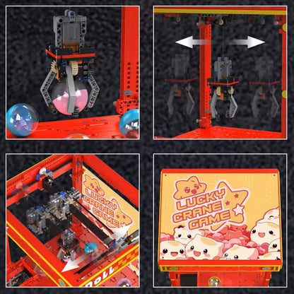 Light-Up Claw Arcade Machine | 2921pcs