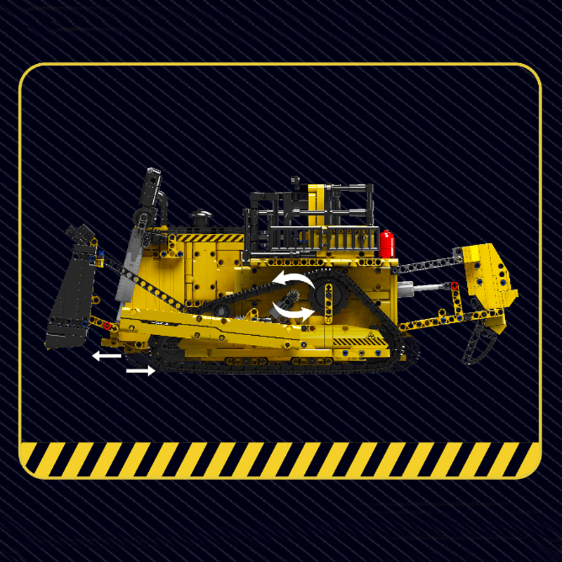 Construction Bulldozer Remote Control | 1507pcs