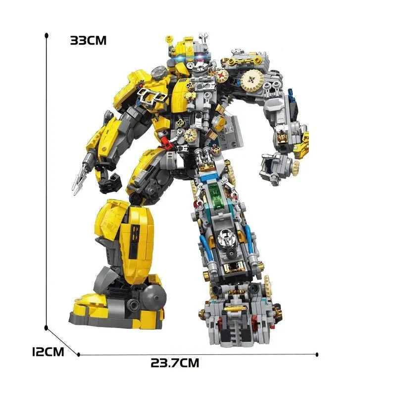 7037 Super Bumblebee Mecha Robot Bricks Toy | 1586pcs