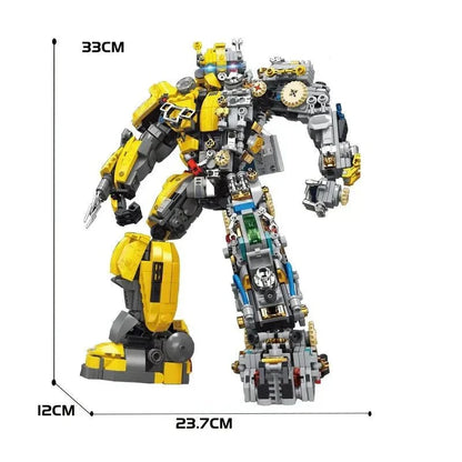 7037 Super Bumblebee Mecha Robot Bricks Toy | 1586pcs