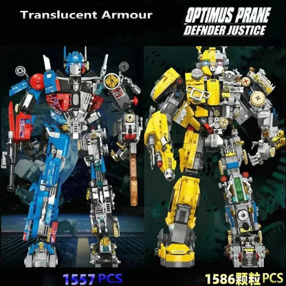 7037 Super Bumblebee Mecha Robot Bricks Toy | 1586pcs