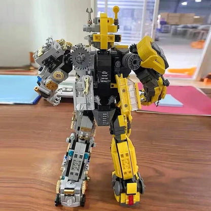 7037 Super Bumblebee Mecha Robot Bricks Toy | 1586pcs