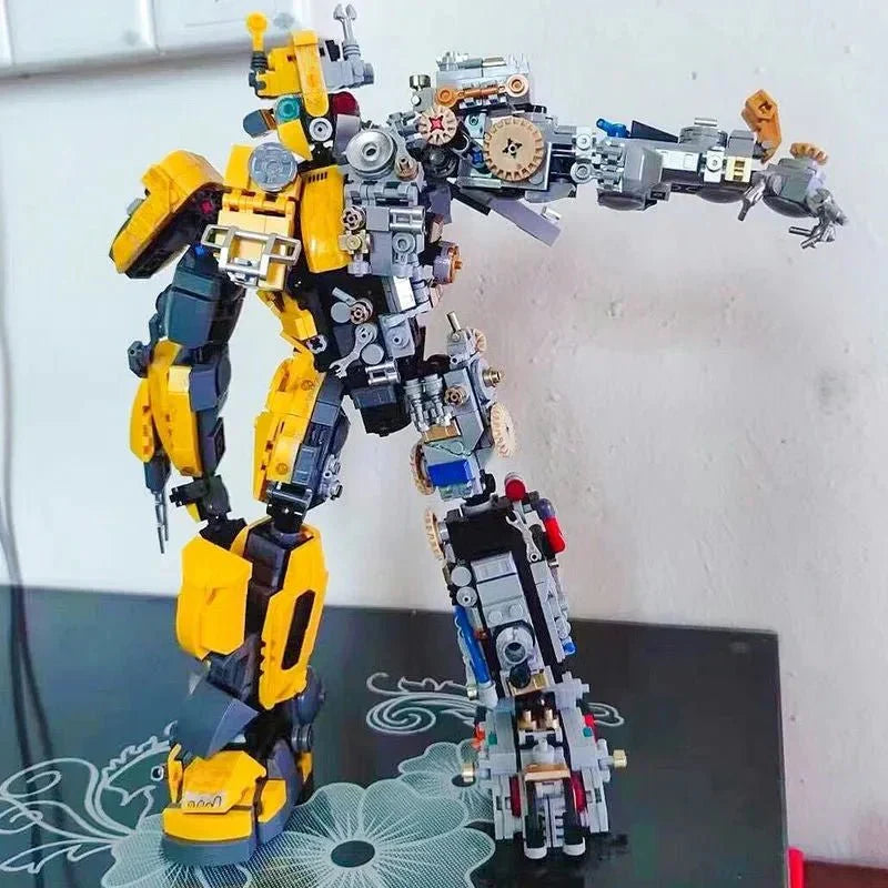 7037 Super Bumblebee Mecha Robot Bricks Toy | 1586pcs