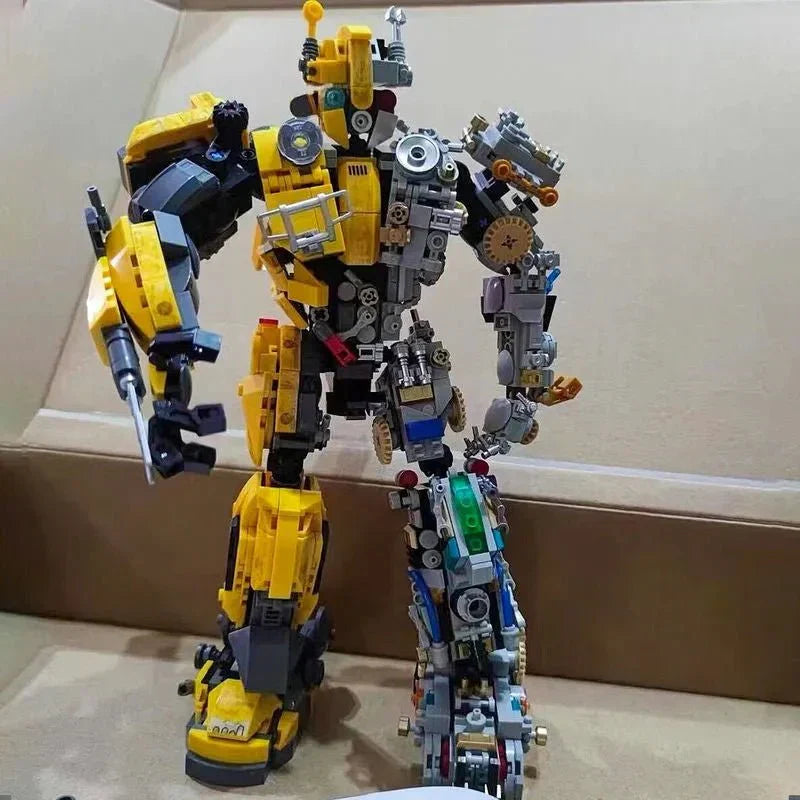 7037 Super Bumblebee Mecha Robot Bricks Toy | 1586pcs