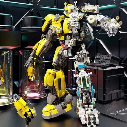 7037 Super Bumblebee Mecha Robot Bricks Toy | 1586pcs