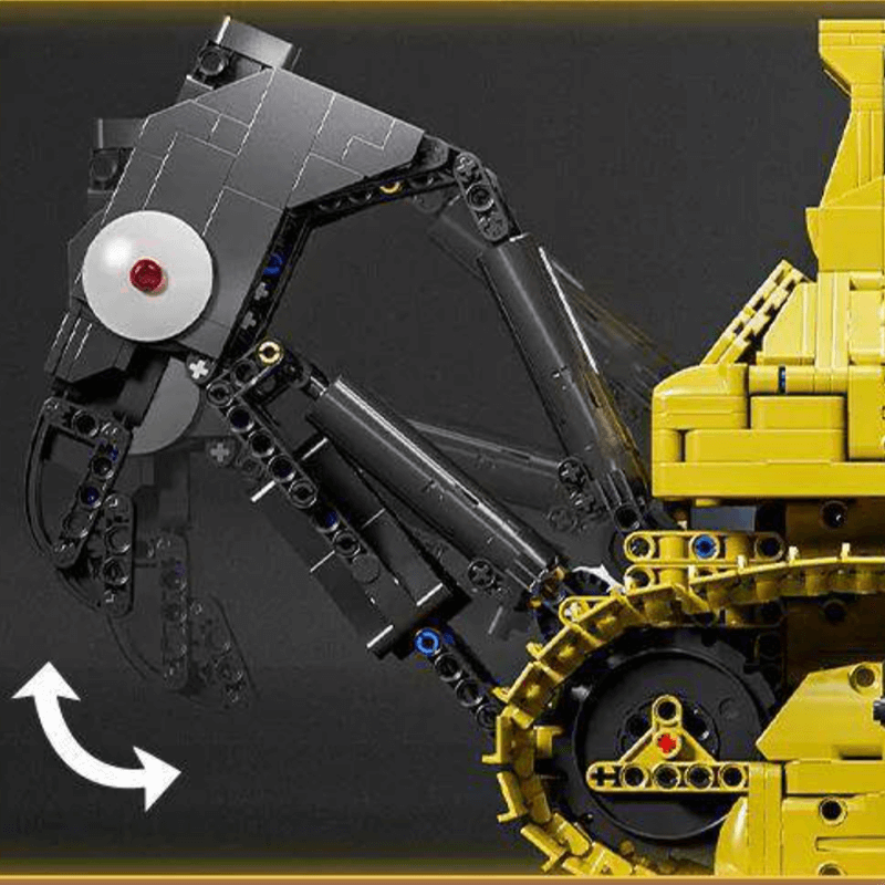 RC Bulldozer - Ultimate Edition | 3567pcs – Motor Builds