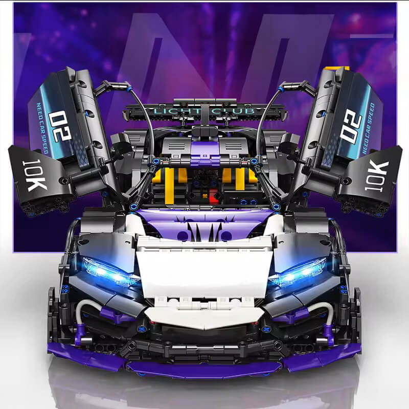German Hypercar One Remote Control | 2243pcs