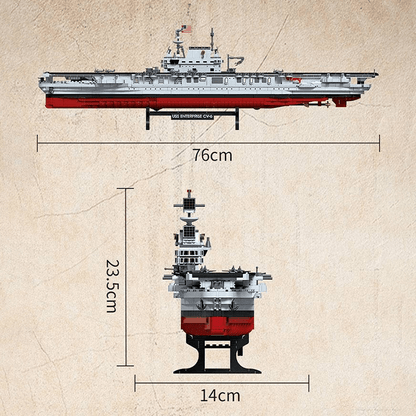 Aircraft Carrier USS Enterprise | 1882pcs