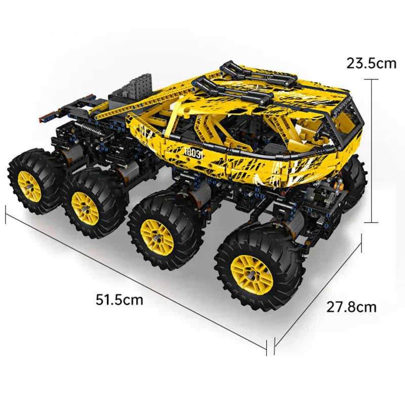 8-Wheel Drive Off-Roader | 1961pcs