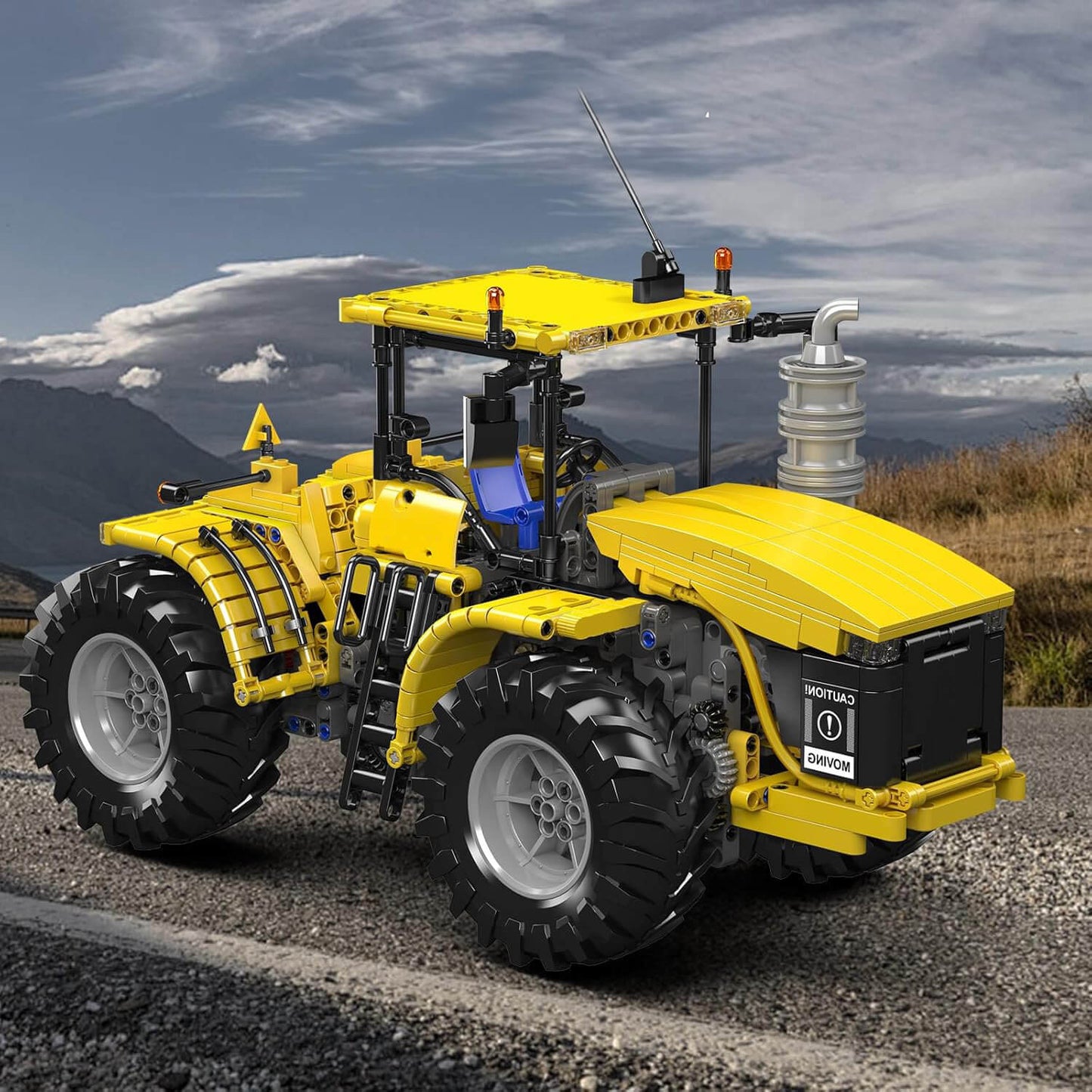 Yellow Tractor Remote Control | 1299pcs