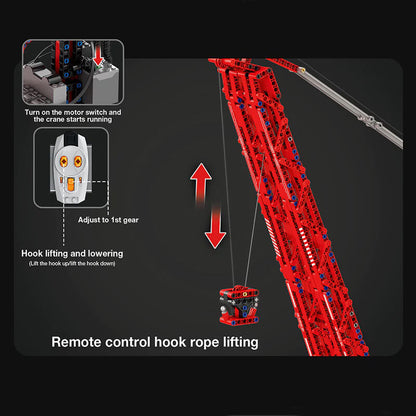 World's Most Powerful Land Crane | 1195pcs