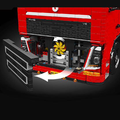 Remote Controlled Truck with Trailer 8006pcs