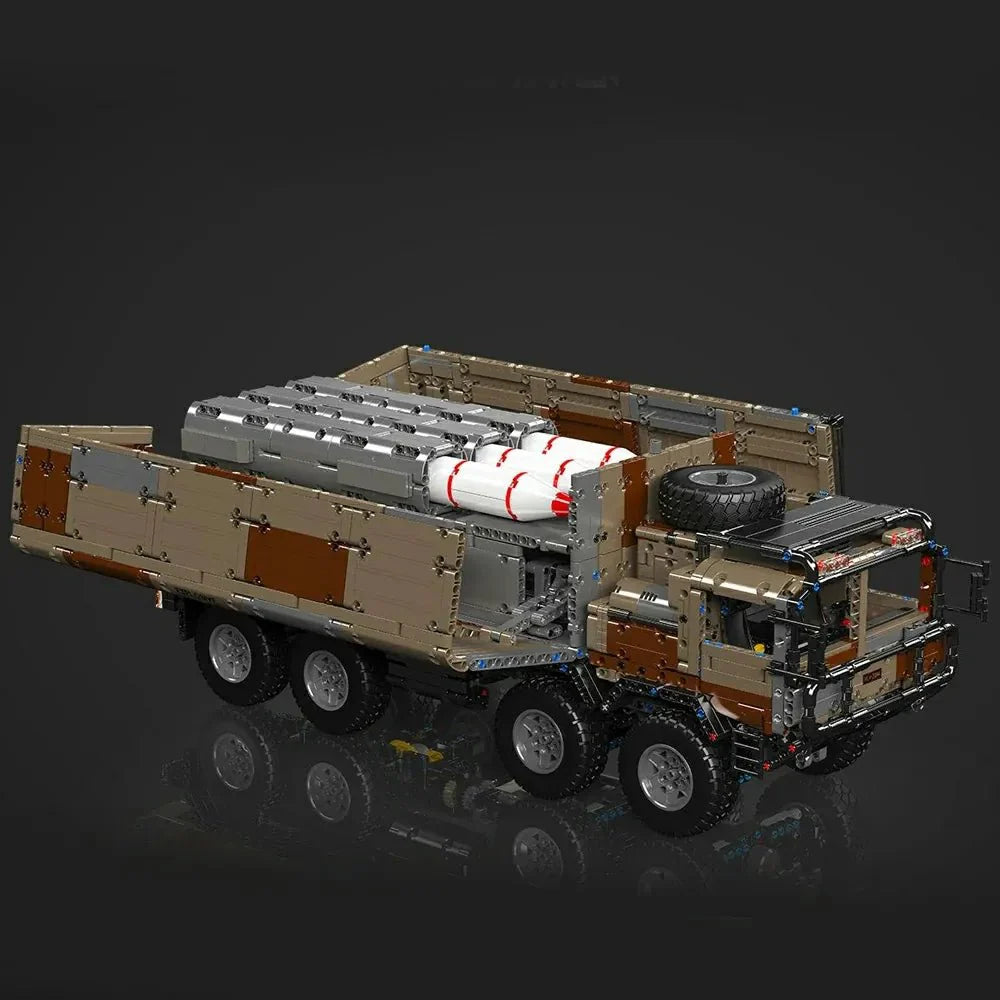 8x8 Desert Heavy Hauler | 3594pcs