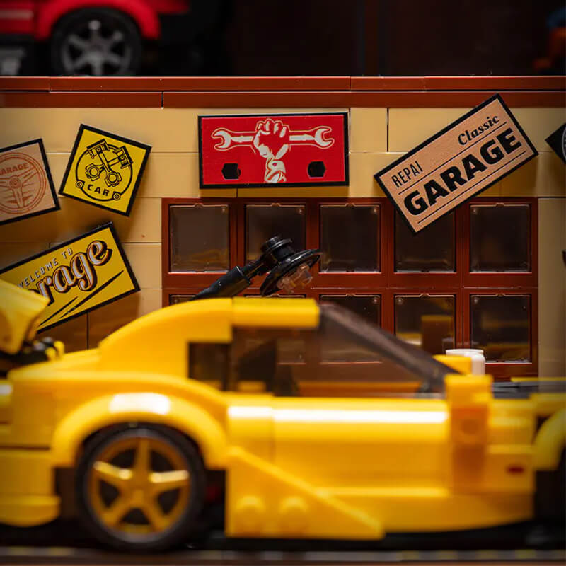 Vintage Auto Garage | 749pcs