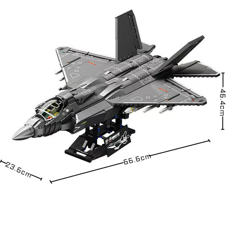 J-35 Supersonic Fighter Jet | 2333pcs