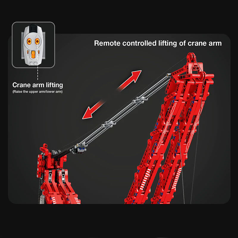 World's Most Powerful Land Crane | 1195pcs